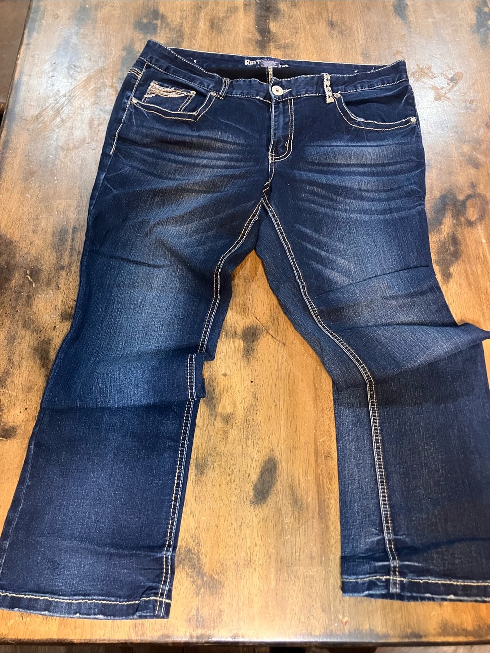 Classic Dark Blue Women’s Boyfriend Jeans - Relaxed Fit